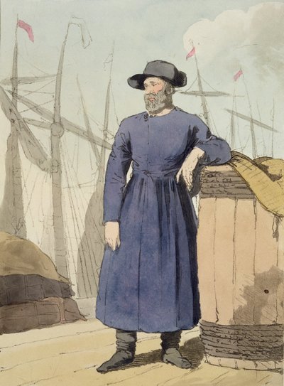 Russian Merchant by John Augustus Atkinson